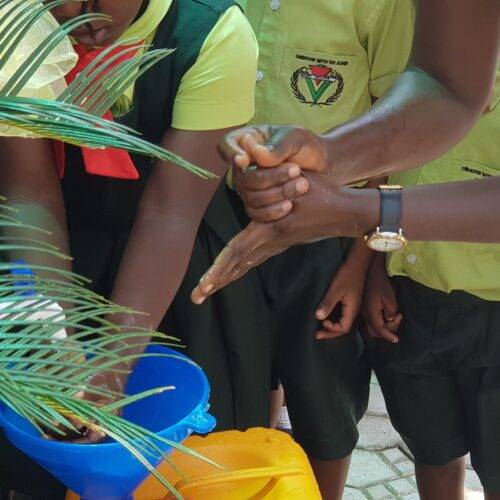 WASH at Cornerstone Baptist Kids School, Abuja.