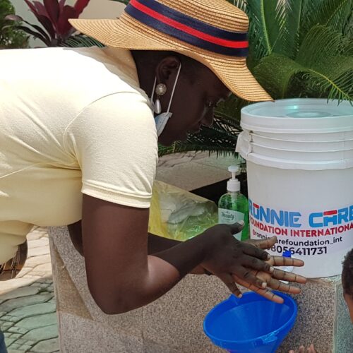 WASH at Cornerstone Baptist Kids School, Abuja.